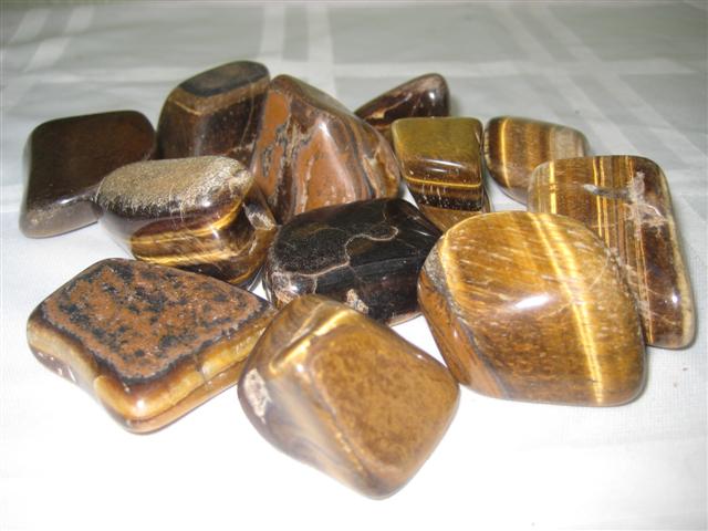 Tiger Eye Tumbled 719